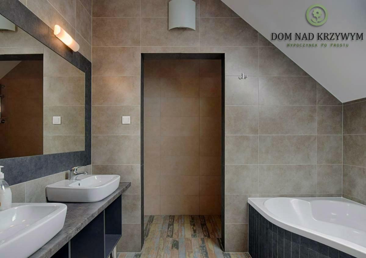 Dom Nad Krzywym - Prywatna Plaza, 2 Boiska, Sauna, Plac Zabaw Krzywe エクステリア 写真
